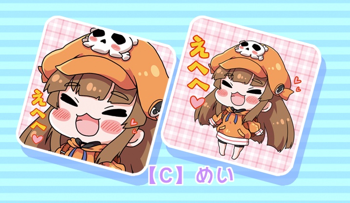 ゆるデレ缶かんばっじ(2個セット/全6種)