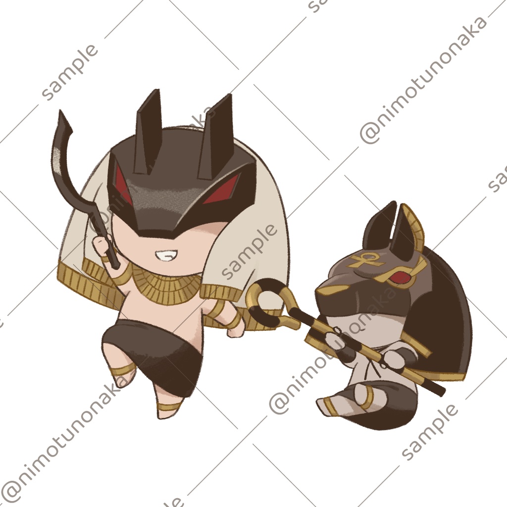 つながるホルセト&アヌセトアクキ─