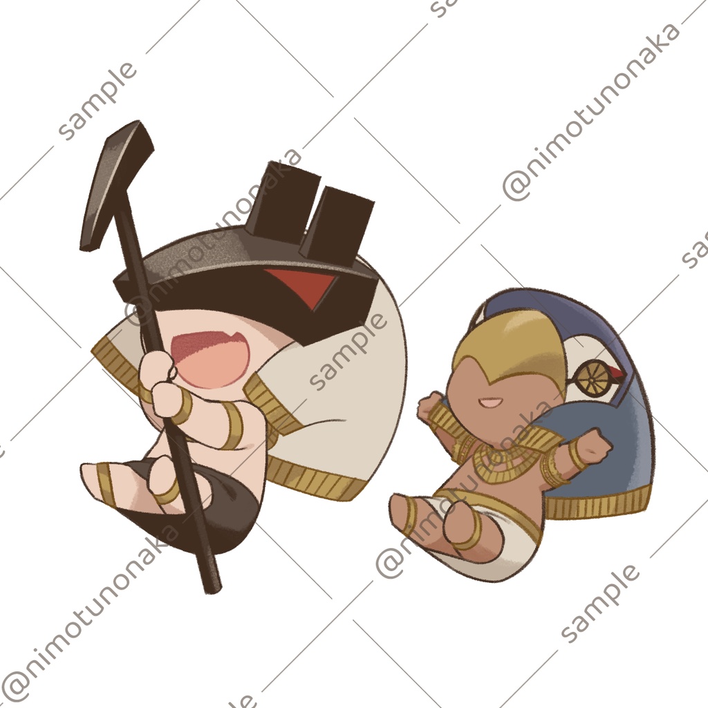 つながるホルセト&アヌセトアクキ─