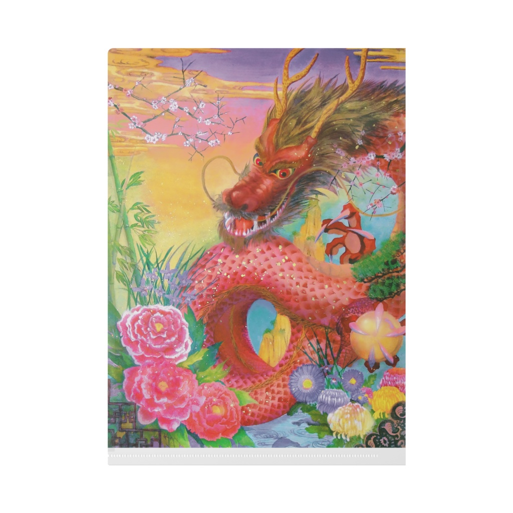 赤龍のクリアファイル