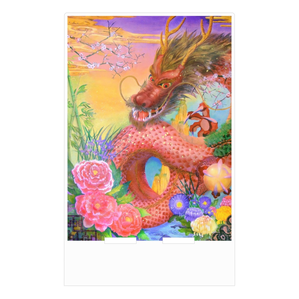 赤龍のスマホスタンド