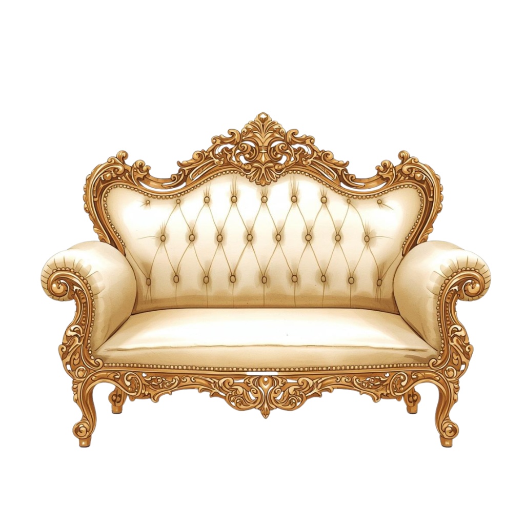 ✨ロココ調インテリア × 水彩画の可愛いクリップアート16点セット✨