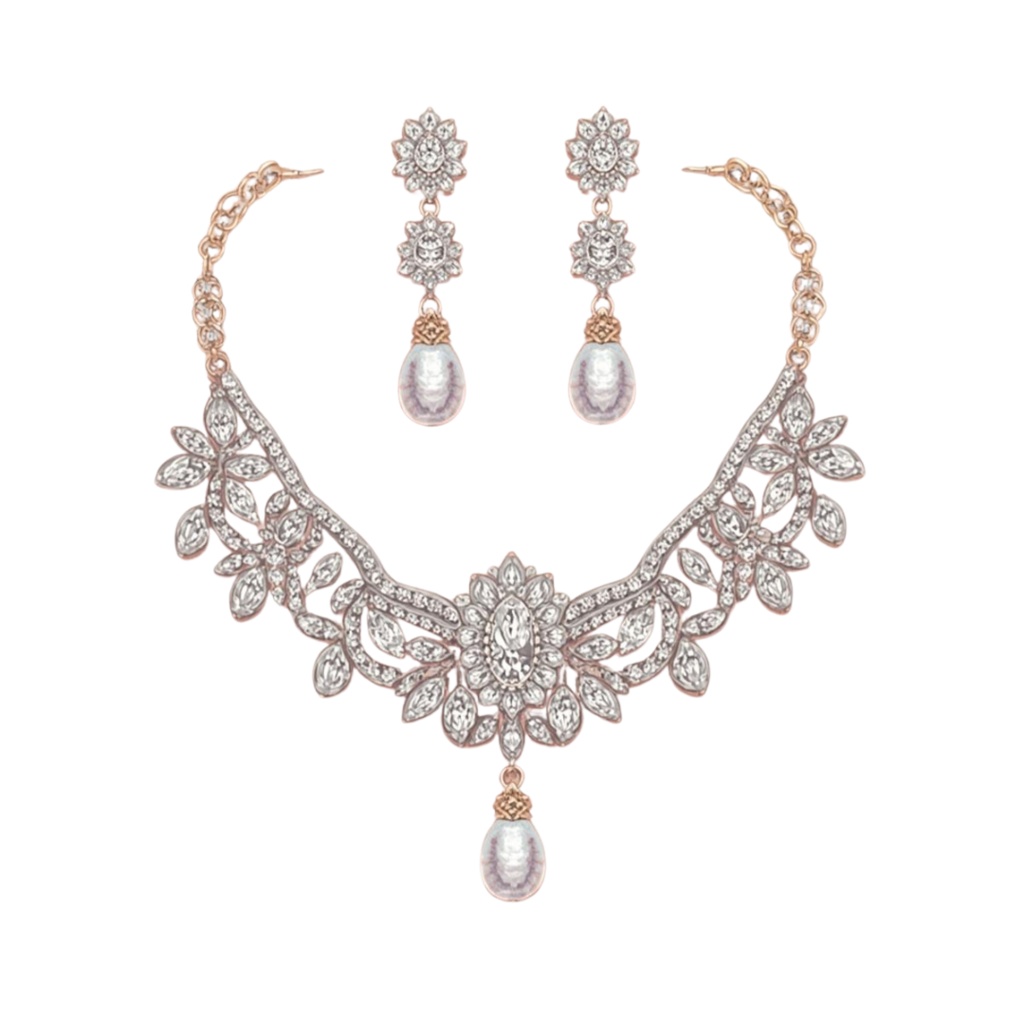 アンティーク風ブライダル 水彩クリップアート16点セット(PNG形式)