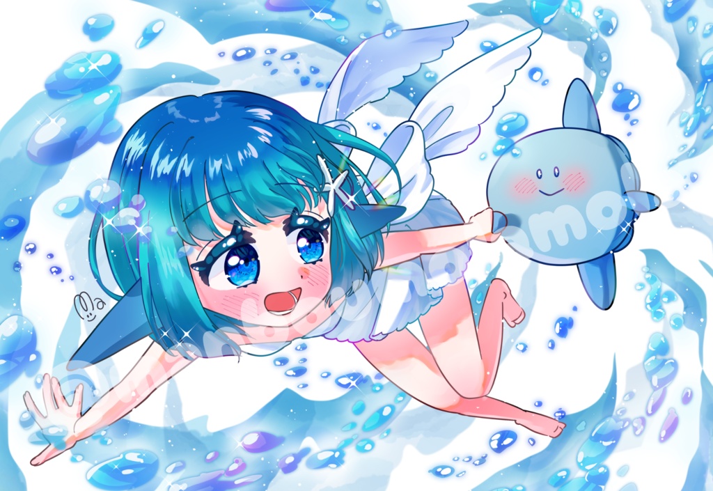 まんぼうちゃん ポストカード3種