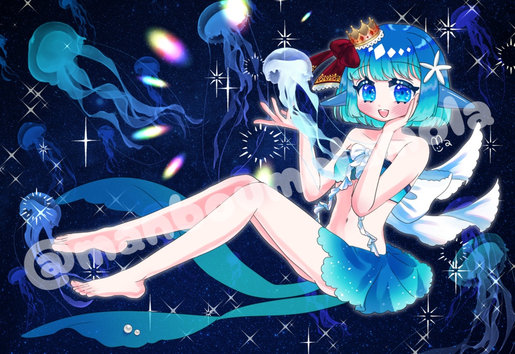 まんぼうちゃん ポストカード3種