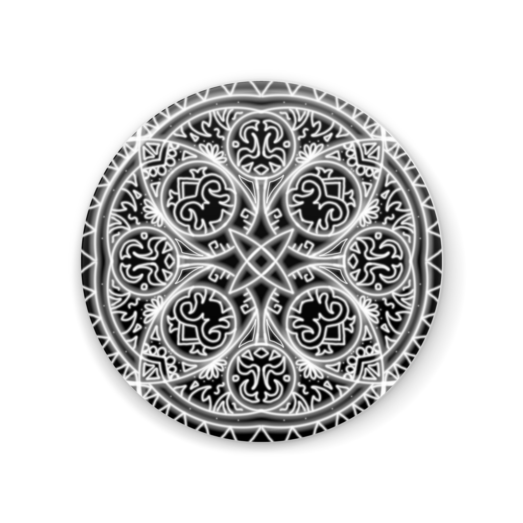 【🎭Yu⚜️ya🎭】缶ミラー56mm【オリジナルデザイン雑貨】