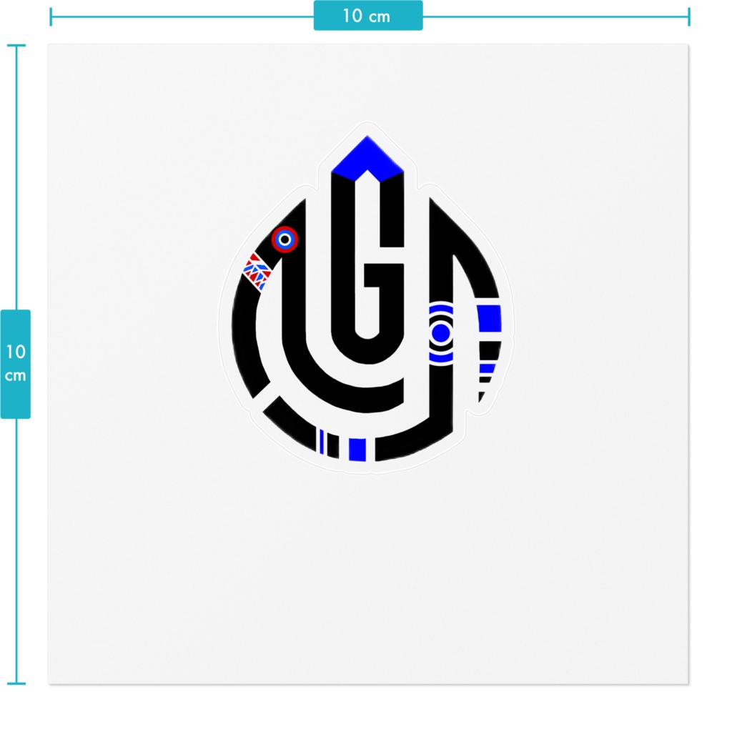 オリジナルcrewステッカー GaLe