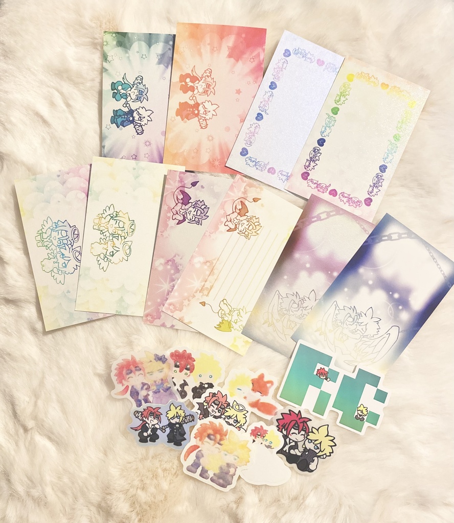 レノクラグラデカード&フレークシールセット