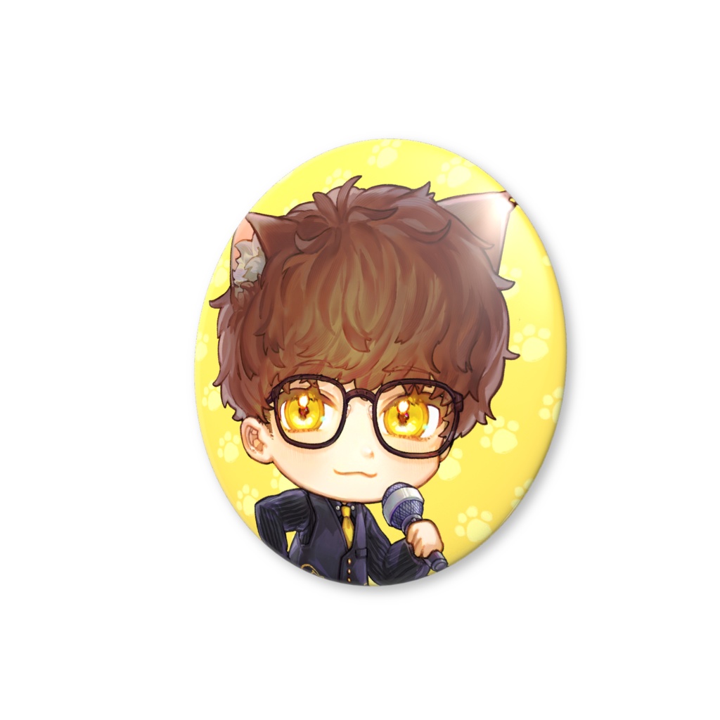 缶バッジ - ぬこ太郎。(衣装ver.)