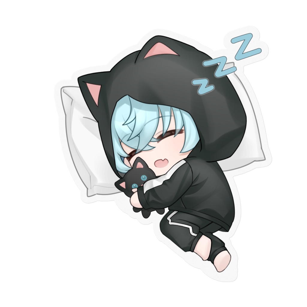 透明ステッカー (100×100)mm