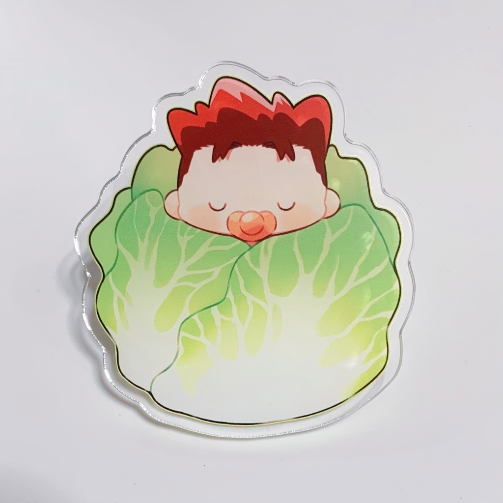 お野菜ベビーアクリルクリップ