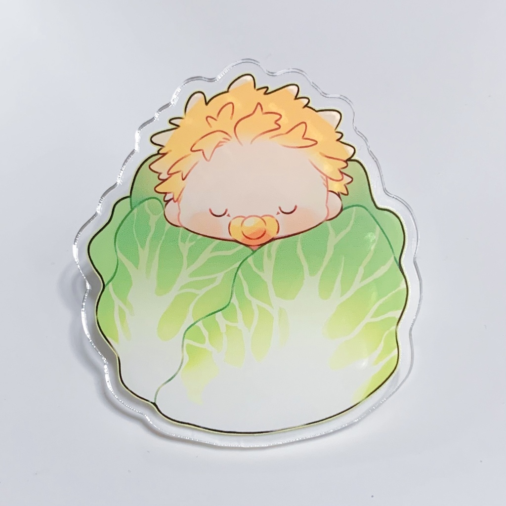 お野菜ベビーアクリルクリップ