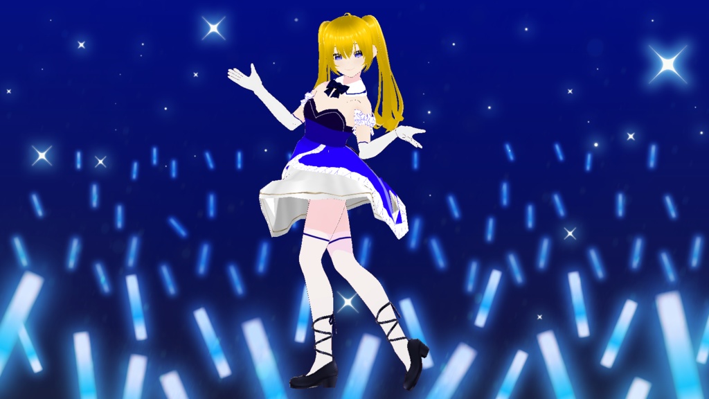 【VRM】アイドルちゃん - kanamesakura - 2/2