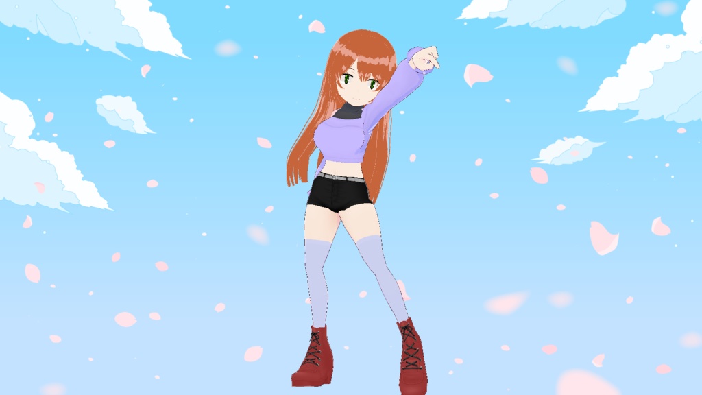 【VRM】デフォルメダンサーちゃん