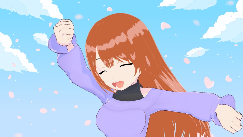 【VRM】デフォルメダンサーちゃん - kanamesakura - 2/2