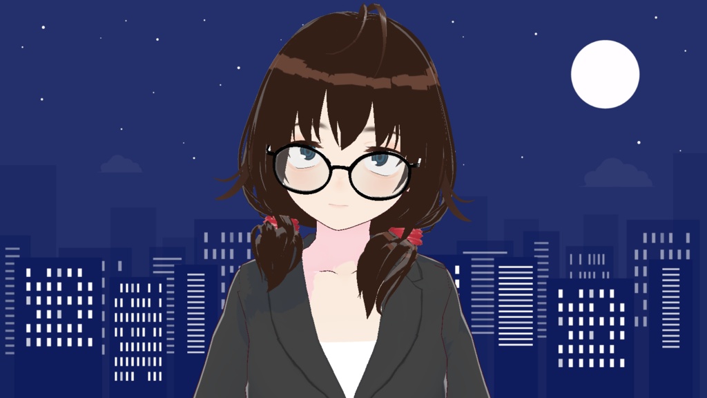 【VRM】くたびれたOLさん - kanamesakura - 2/4