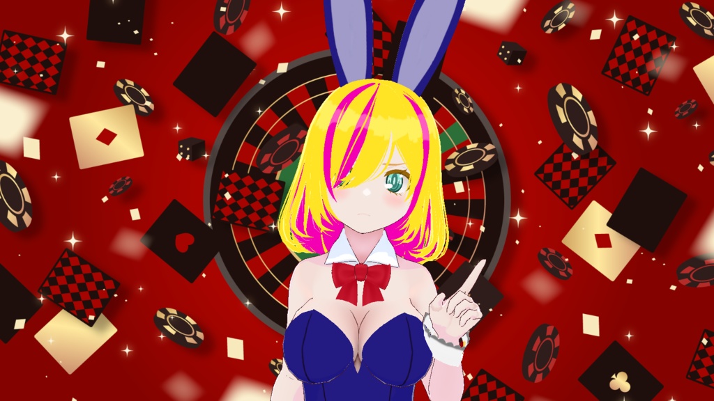 【VRM】バニーさん【衣装】