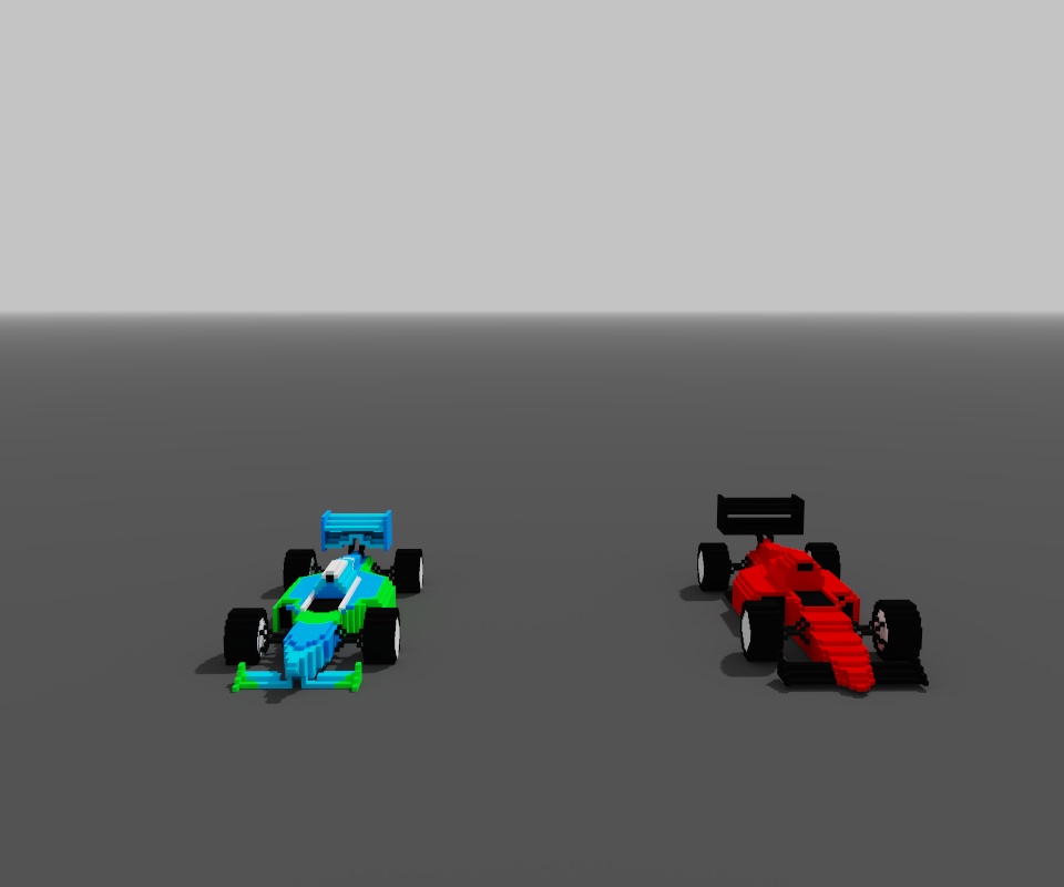懐かしのフォーミュラカー 2種