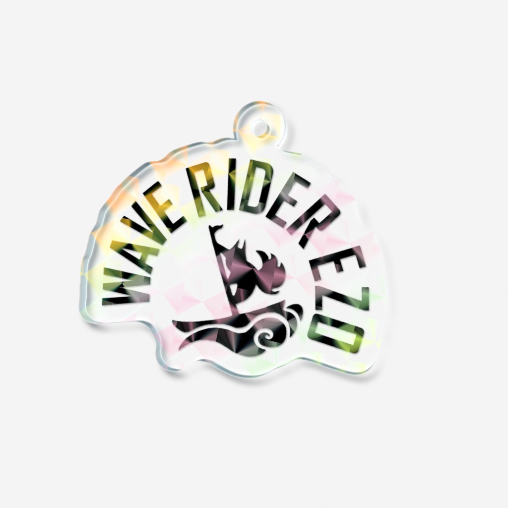 WRE - ホログラムアクリルキーホルダー モザイク