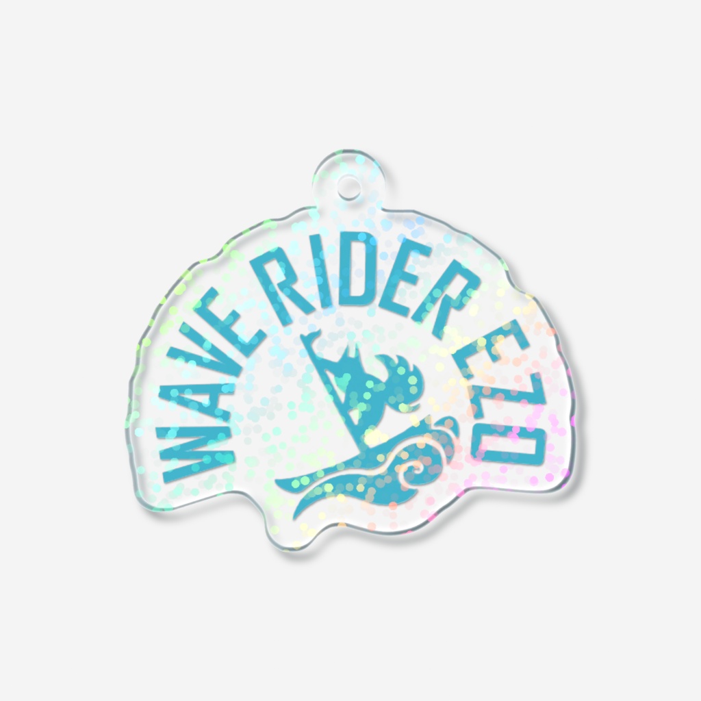 WRE - ホログラムアクリルキーホルダー グリッター