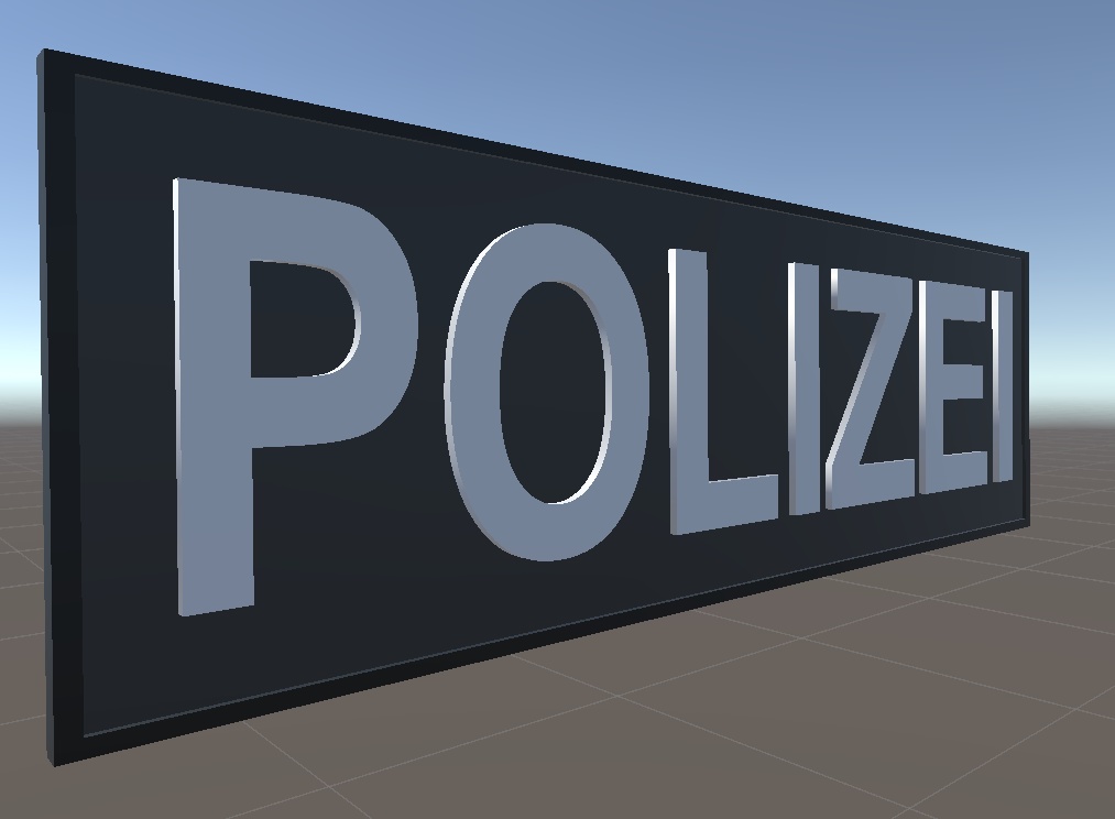 無料　POLIZEIパッチ