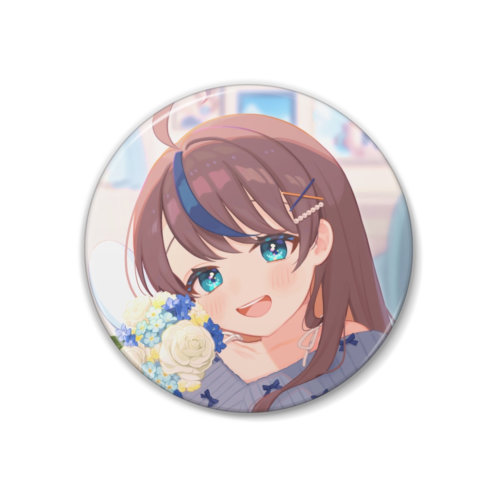 【1周年記念】天羽ユウ缶バッジ