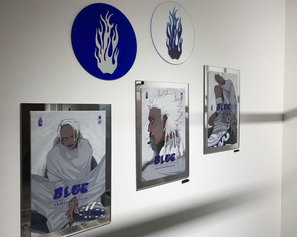 イラストボード 021 Net Booth イラストボード 021 Net Booth