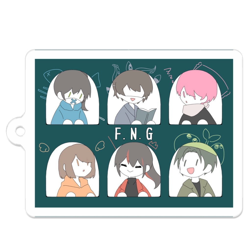 【F.N.G.】メンバーアクキー2