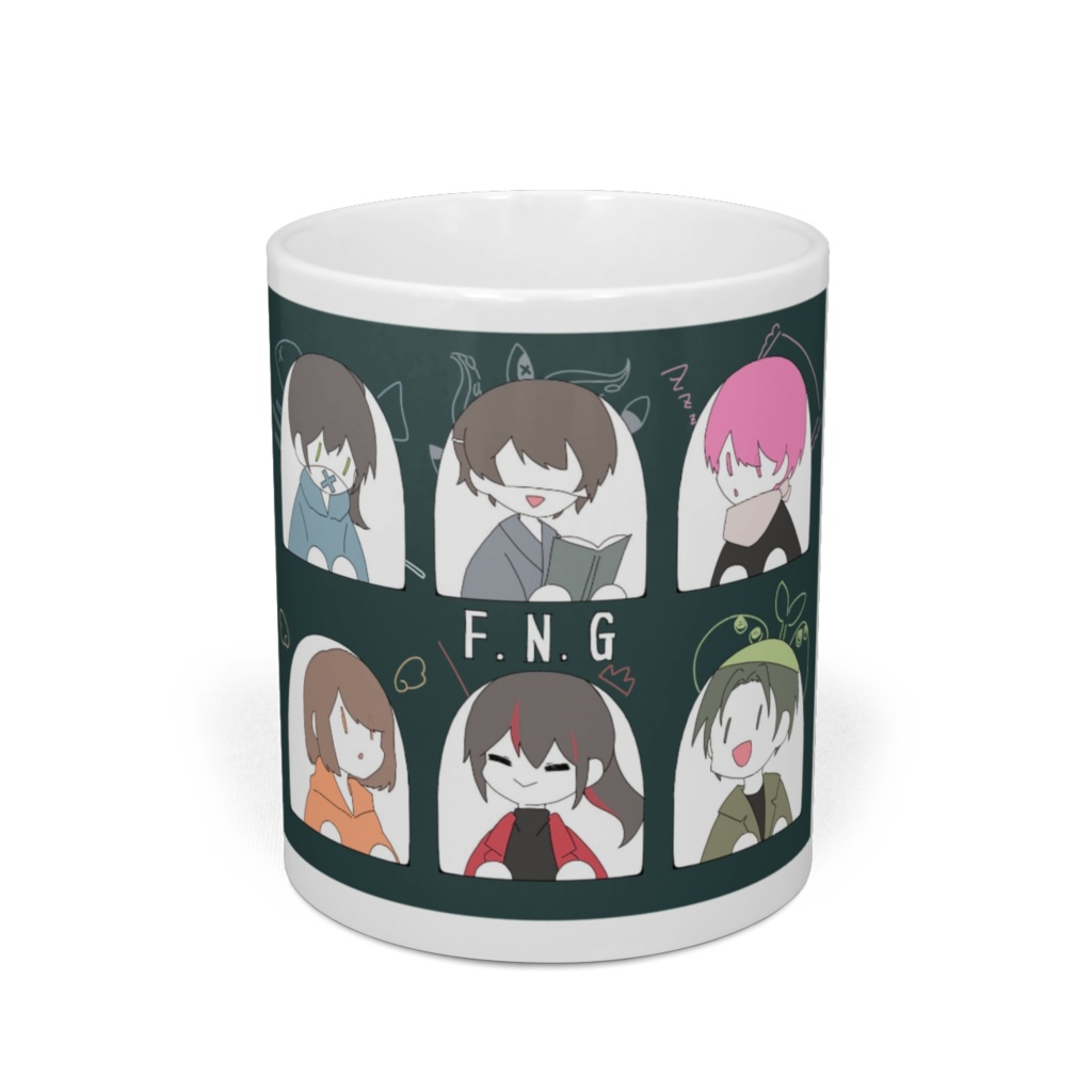 【F.N.G.】メンバーマグカップ2
