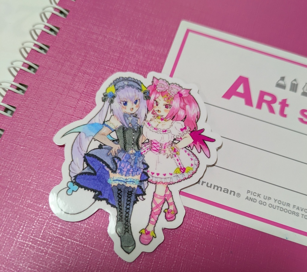 ミツバ・テンシ/スマホステッカー