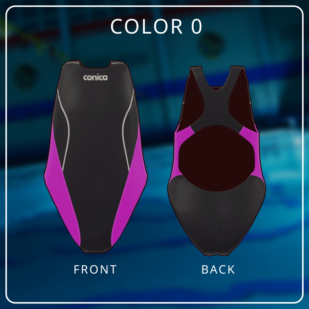 【衣装】バニースーツ【もにもに・コニカ対応】