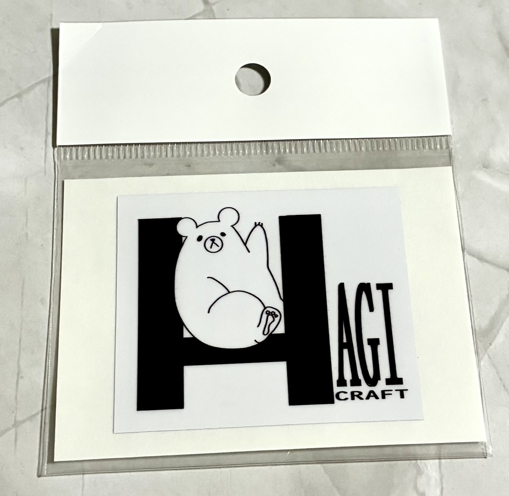 おはぎ&はぎクラフトステッカー