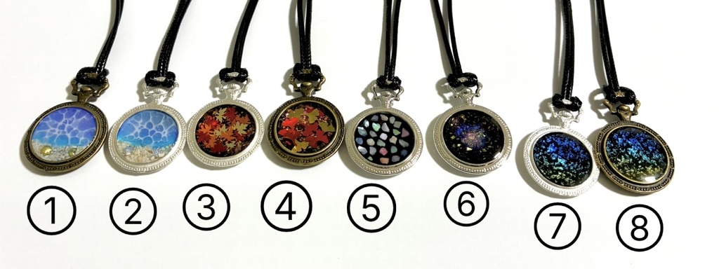 懐中時計ネックレスシリーズ①