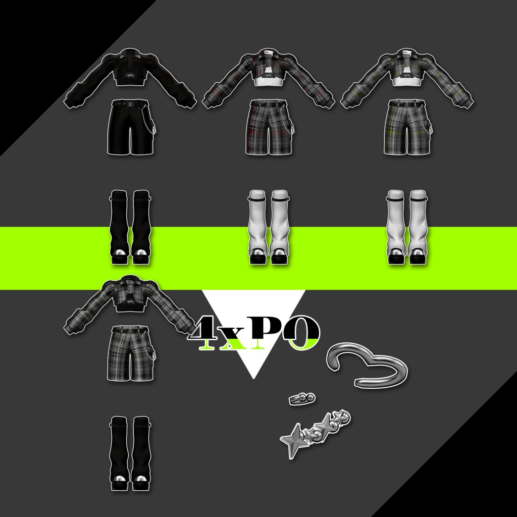 【Lapwing/Grus対応】SleeveStudsSetUp【MA】