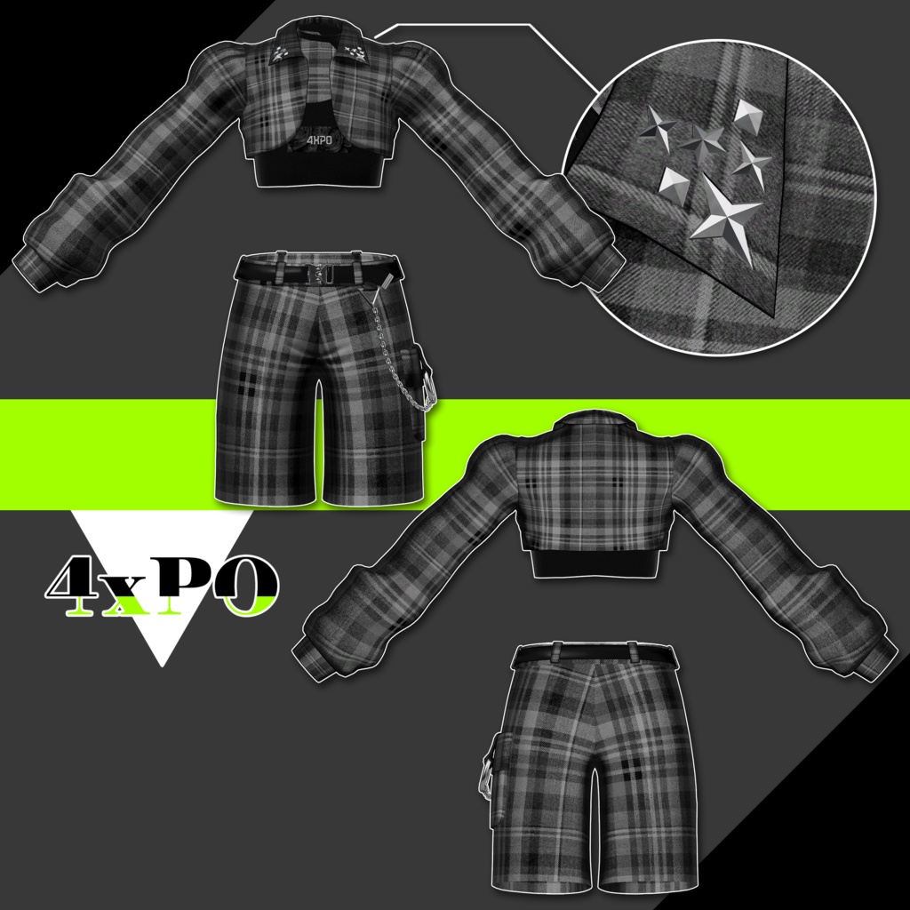 【Lapwing/Grus対応】SleeveStudsSetUp【MA】