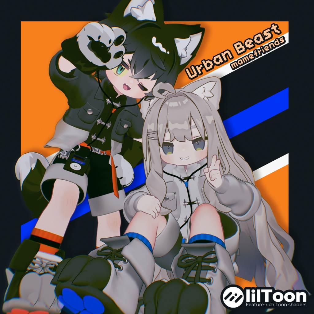【2日間限定SALE】【まめふれんず対応】UrbanBeast【MA/PB対応】