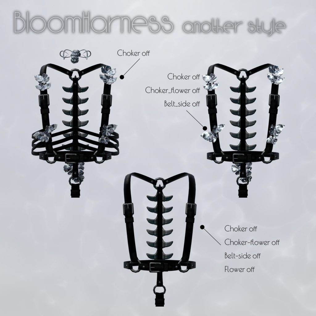 【2日間限定SALE】BloomHarness【MA/PB対応】