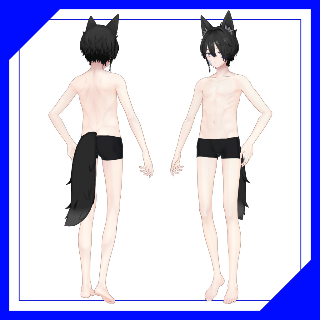 【オリジナル3Dモデル】つむぐ-Tsumugu-