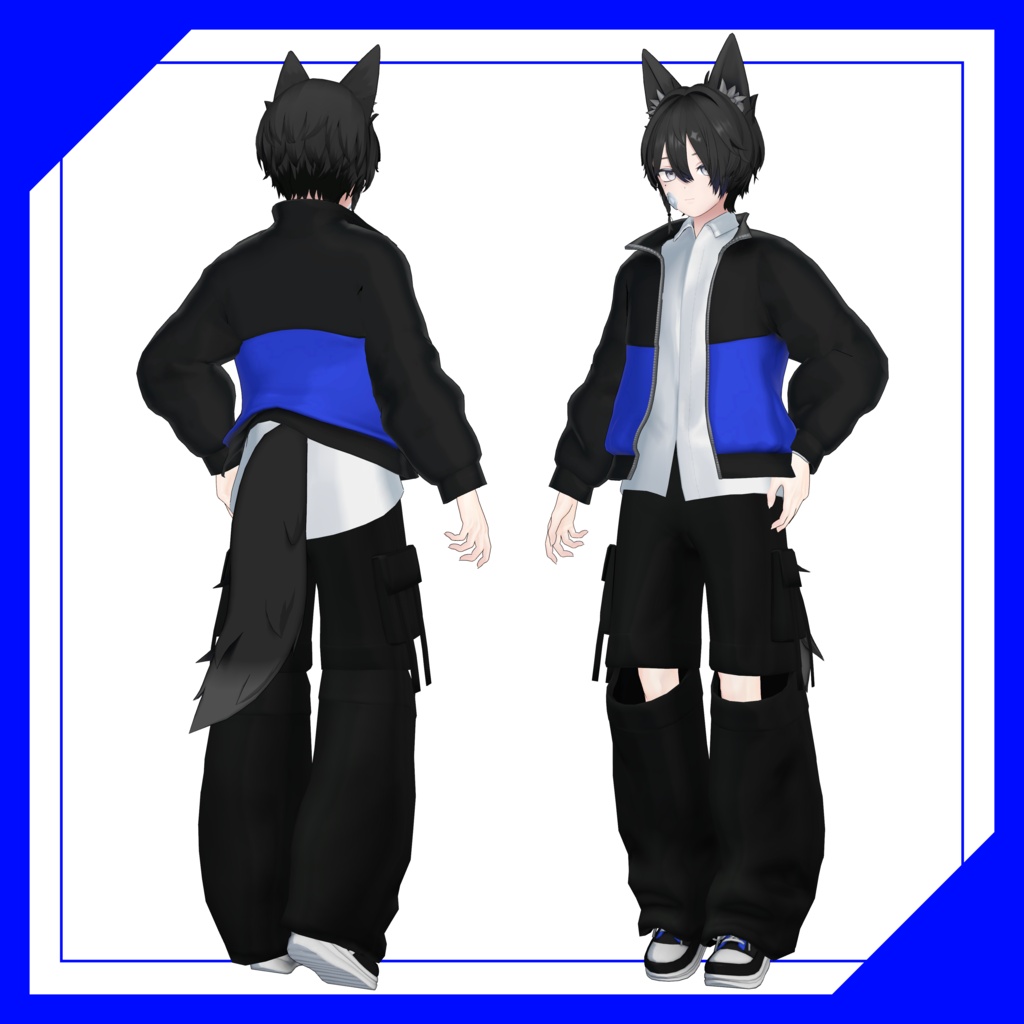 【オリジナル3Dモデル】つむぐ-Tsumugu-