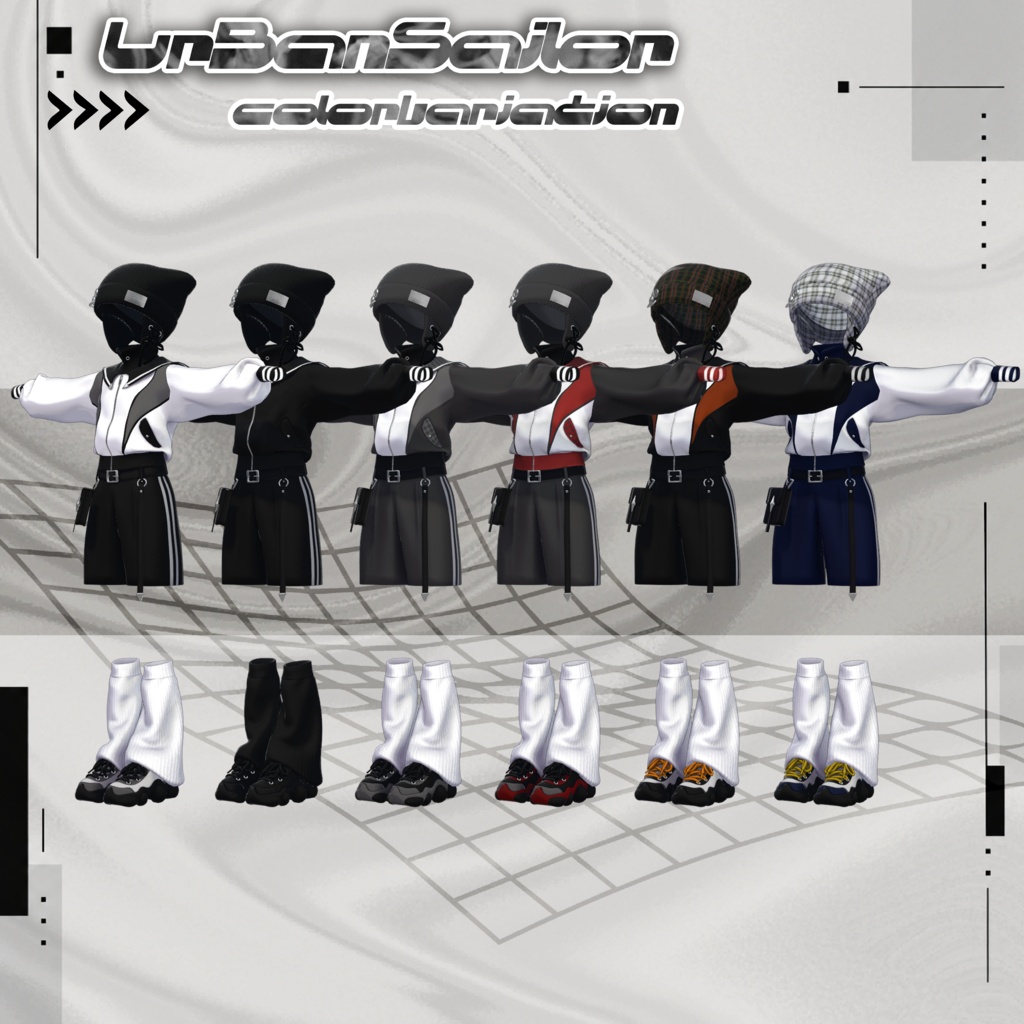 【販売記念SALE】【5アバター対応】UrbanSailor【MA/PB対応】