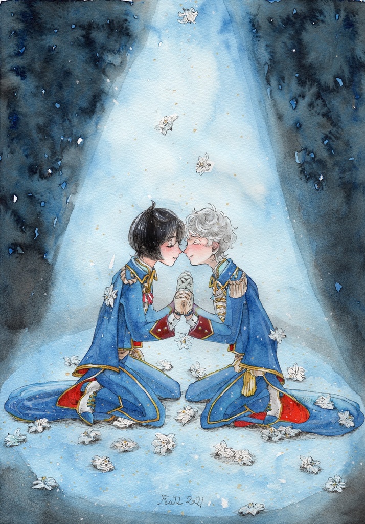 りついず 「永遠をつないで」 イラスト原画