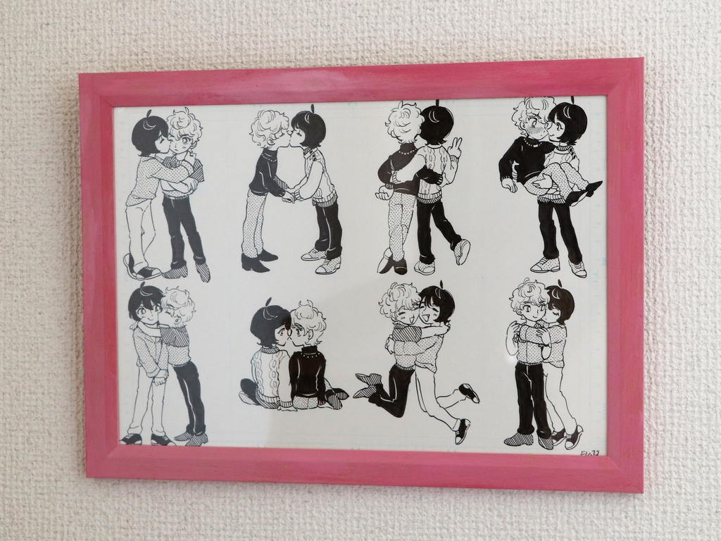 サークル用イラスト 原画①