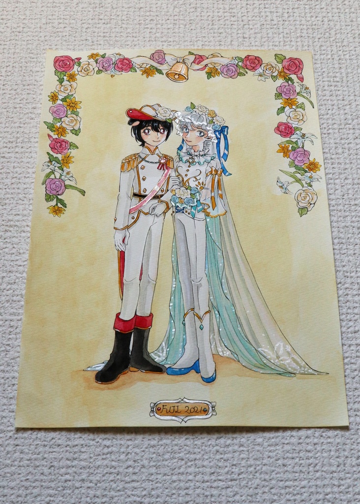 2021記念イラスト原画