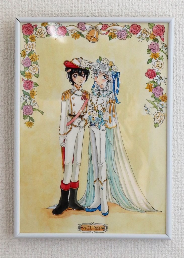 2021記念イラスト原画