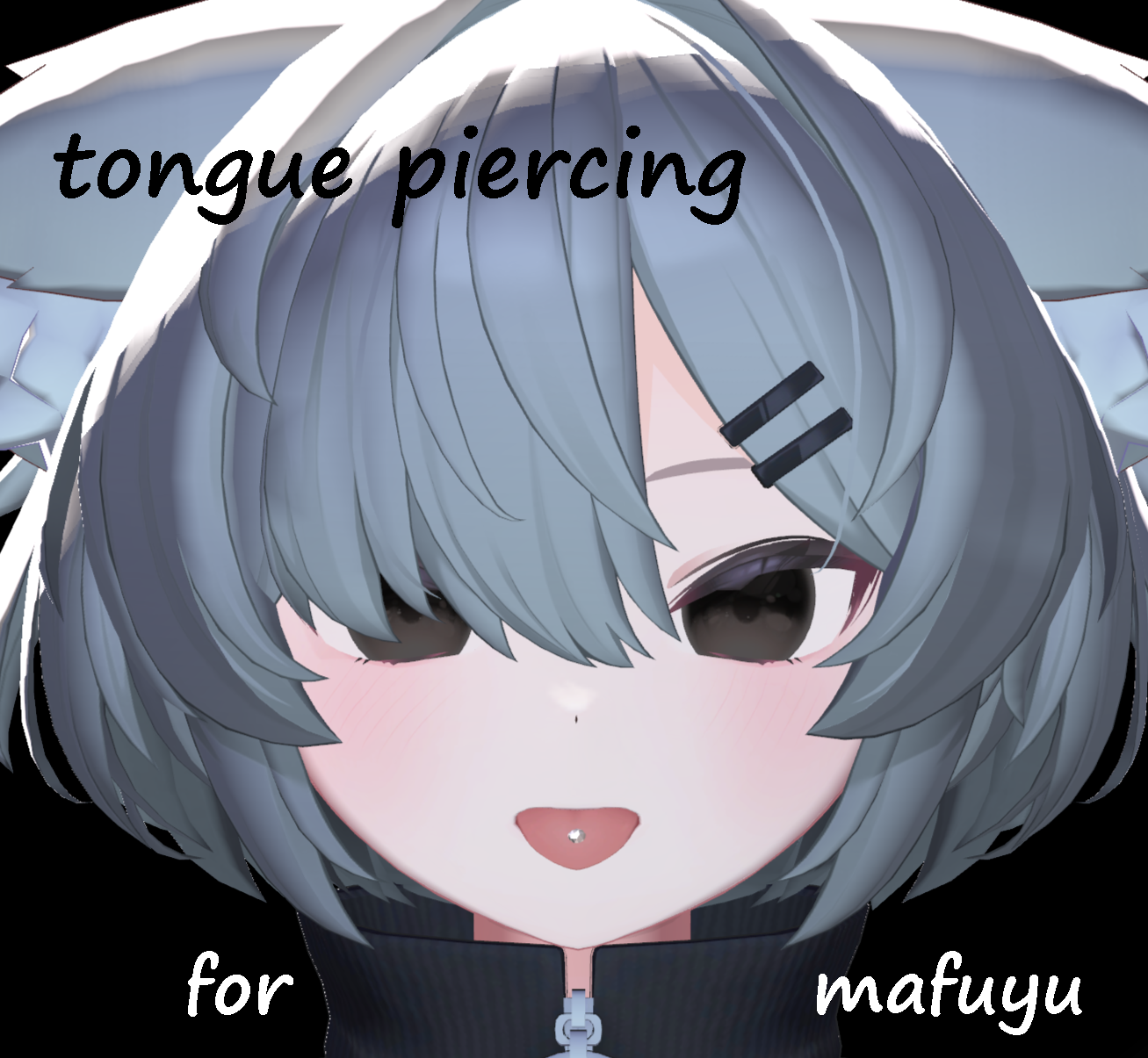 真冬対応　舌ピアス/tongue piercing