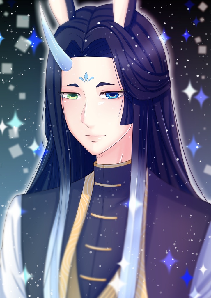 【汎用/VTS対応】非商用-ウニコーンのお兄さん/青い麒麟さん(2024/05/18更新)