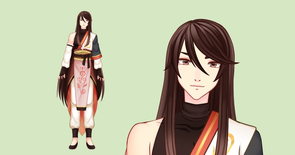 【汎用/VTS対応】非商用-焔の天馬のお兄さん(2024/05/21更新)