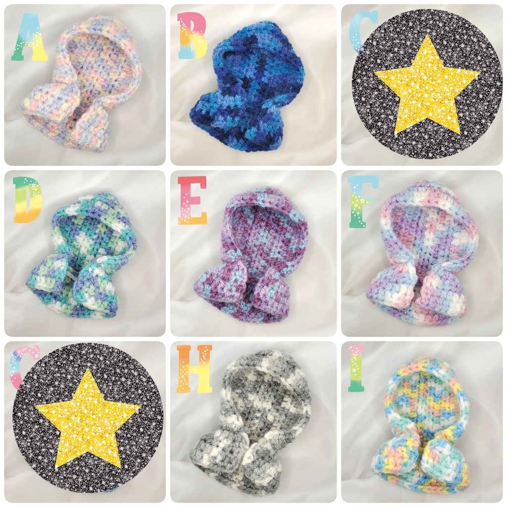 【受注販売】フード付きケープ&ニットブーツ