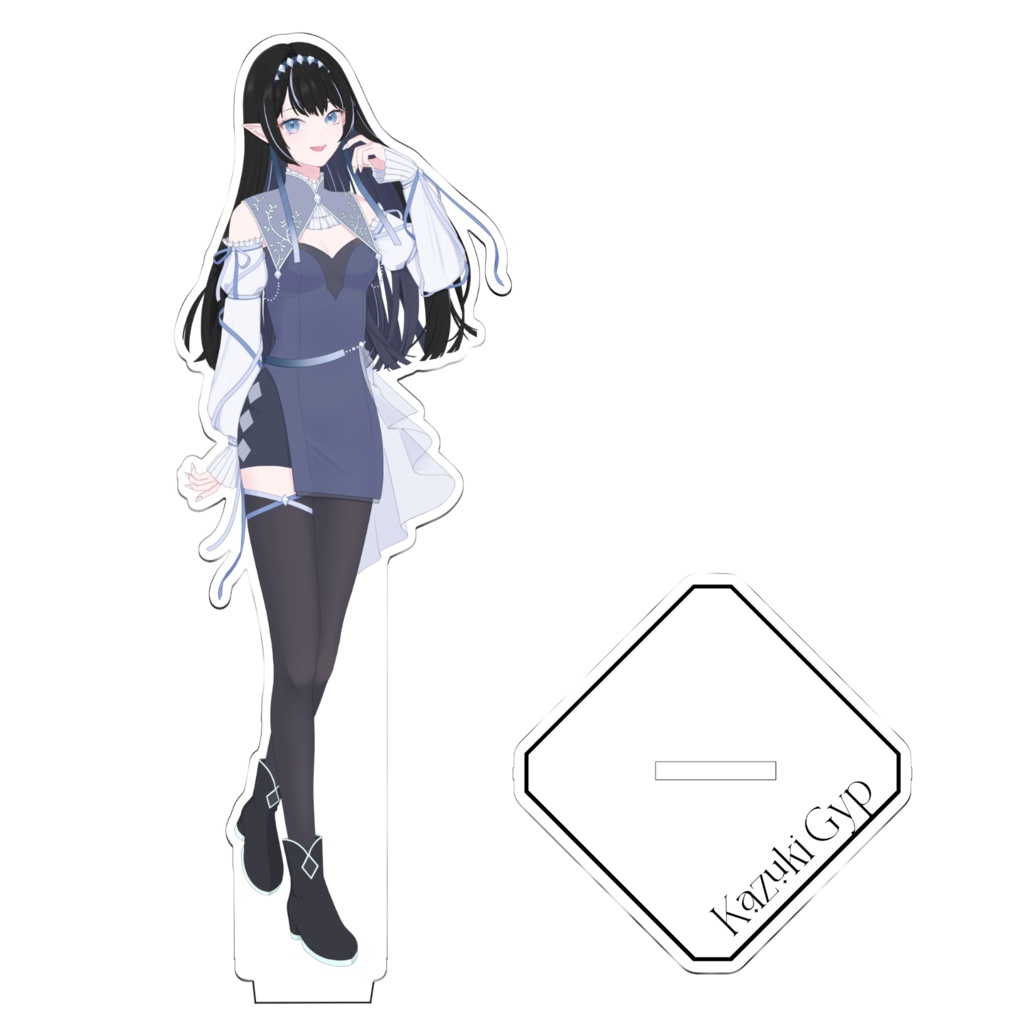 【デビュー1周年記念】霞月じぷ アクリルスタンド-初期衣装