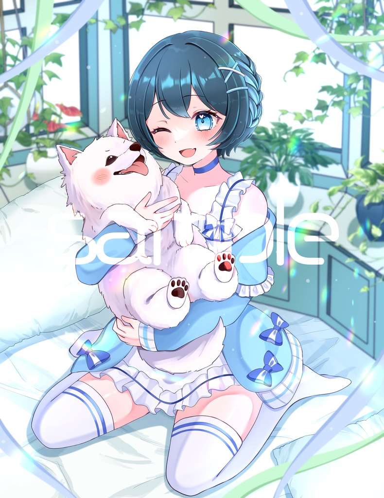 水瀬なな音声作品「目が覚めたら水瀬ななの愛犬になっていた」